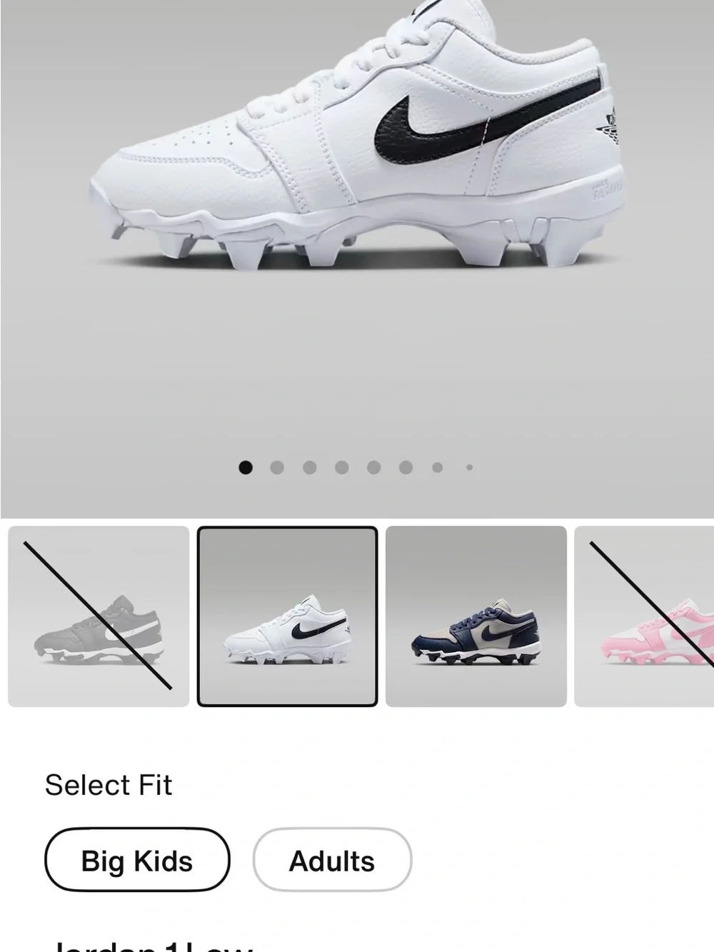 Nike Kids Baseball Cleats. Brand new